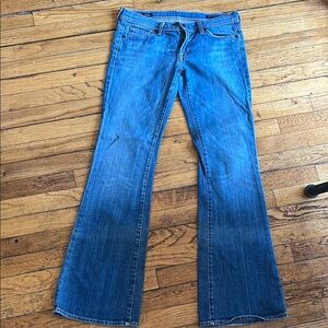 Citizens of Humanity Women's Blue Flared Jeans